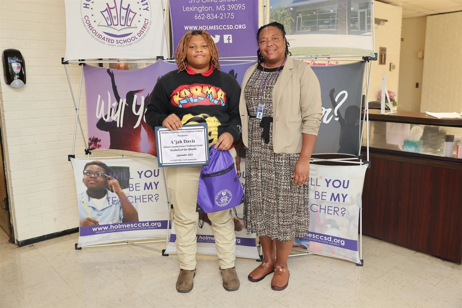  September Student of the Month